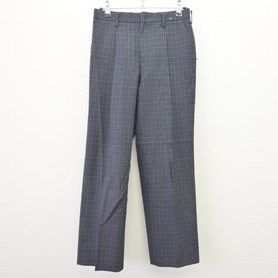 【中古】静岡県 浜松啓陽高等学校 男子制服 2点 (シャツ・ズボン) sf110186