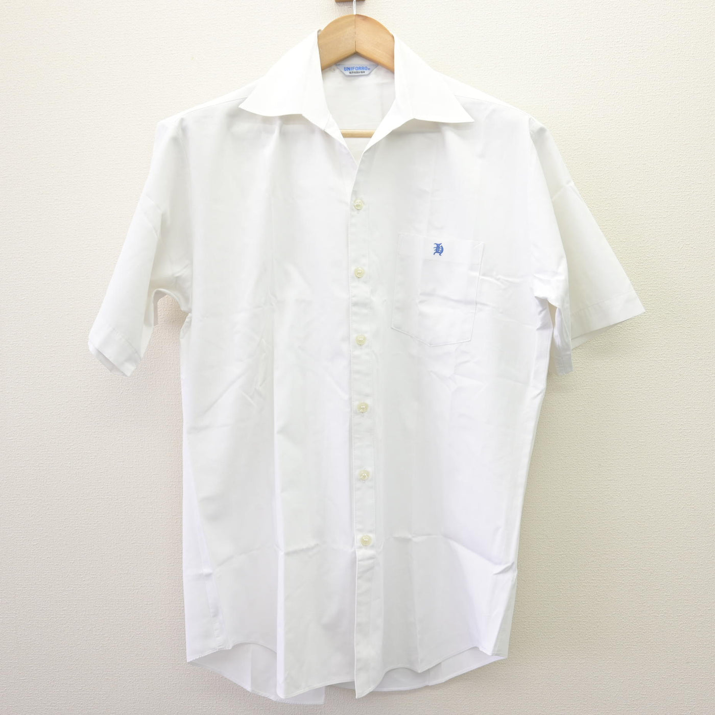 【中古】静岡県 浜松啓陽高等学校 男子制服 2点 (シャツ・シャツ) sf110187
