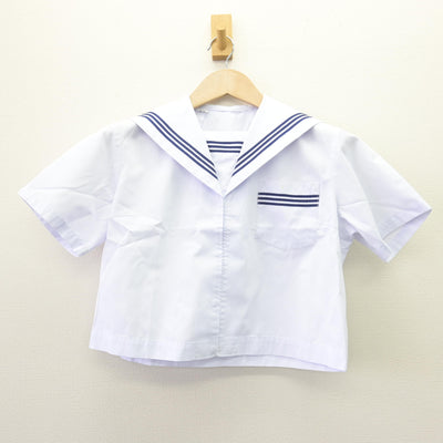 【中古】静岡県 北浜中学校 女子制服 2点 (セーラー服・スカート) sf110189