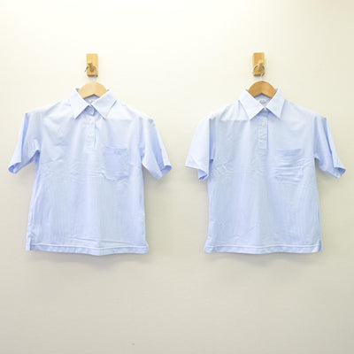 【中古】北海道 札幌手稲高等学校 女子制服 3点 (シャツ・スカート) sf110191