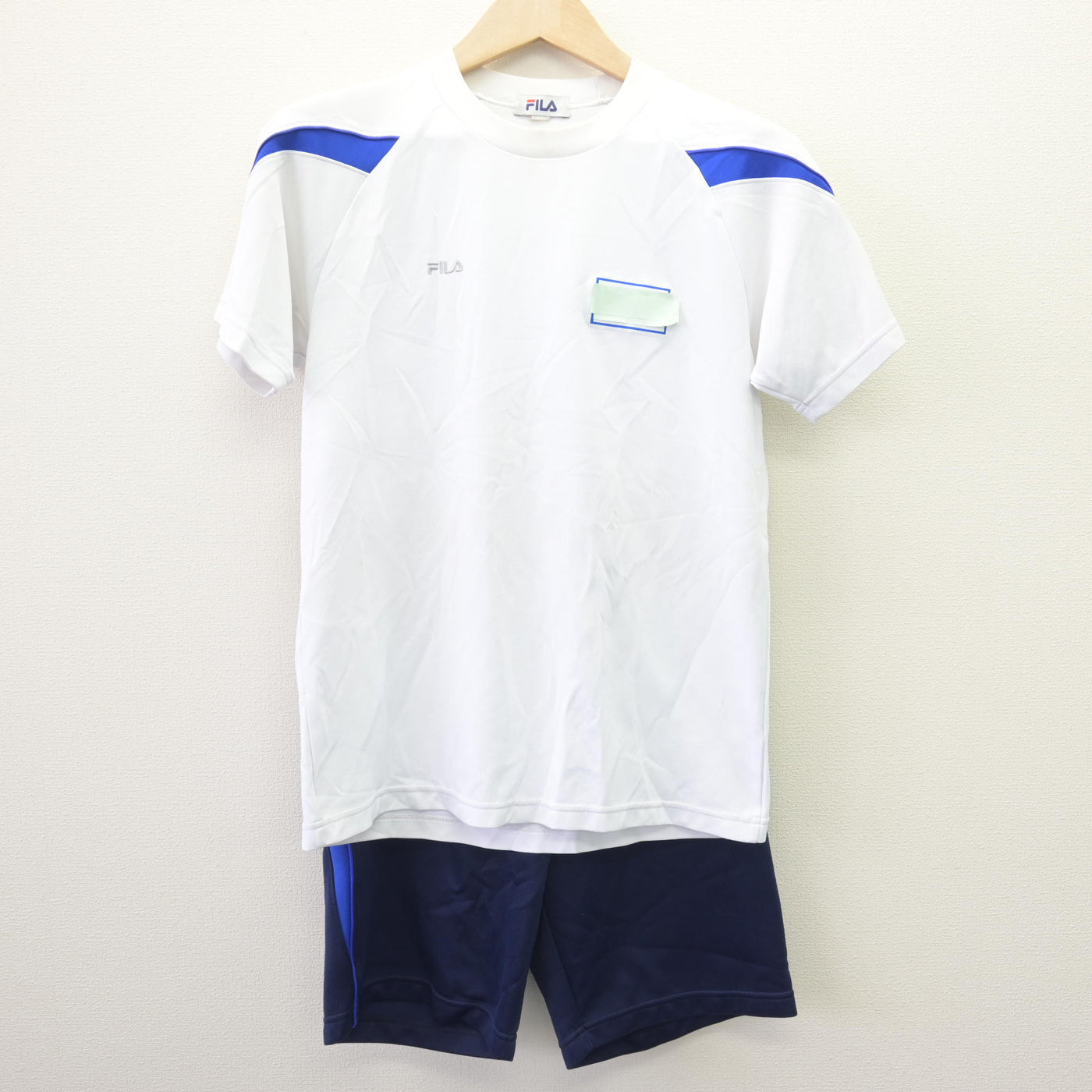【中古】千葉県 磯辺中学校 女子制服 2点 (体操服 上・体操服 下) sf110196