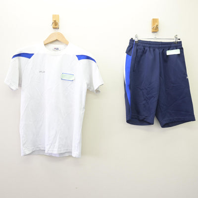 【中古】千葉県 磯辺中学校 女子制服 2点 (体操服 上・体操服 下) sf110196