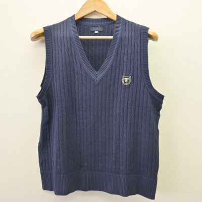 【中古】神奈川県 東海大学付属相模高等学校・中等部 女子制服 2点 (ニット・ニットベスト) sf110201