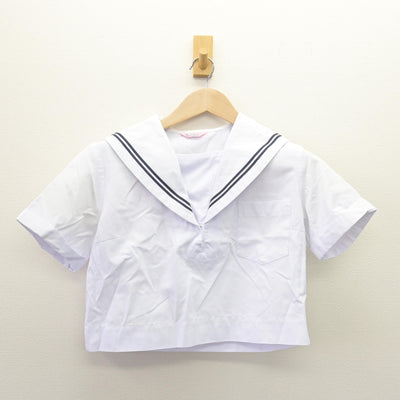 【中古】熊本県 人吉市立第二中学校 女子制服 2点 (セーラー服・スカート) sf110232
