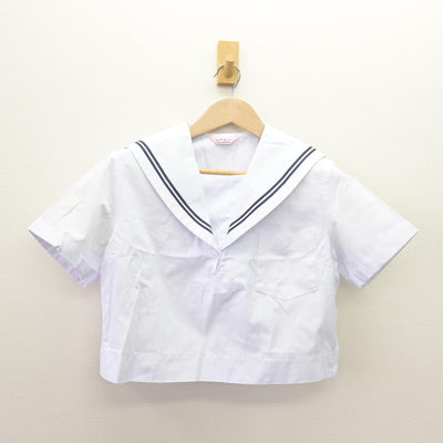 【中古】熊本県 人吉市立第二中学校 女子制服 2点 (セーラー服・スカート) sf110233