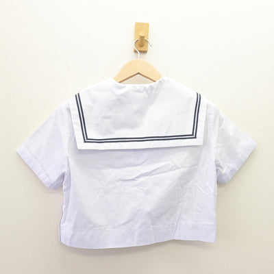 【中古】熊本県 人吉市立第二中学校 女子制服 2点 (セーラー服・スカート) sf110233