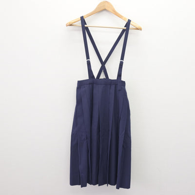 【中古】熊本県 人吉市立第二中学校 女子制服 2点 (セーラー服・スカート) sf110233