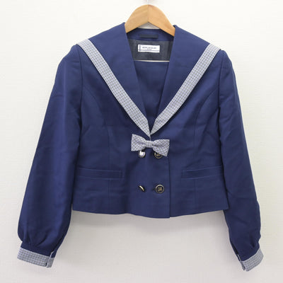 【中古】青森県 白銀南中学校 女子制服 2点 (ブレザー・スカート) sf110235