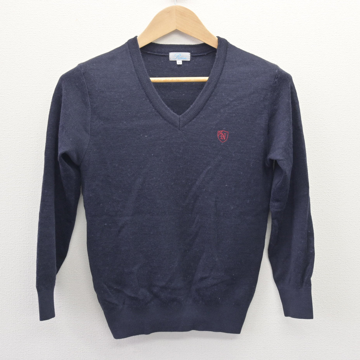 【中古】大阪府 南郷中学校 女子制服 2点 (ニット・シャツ) sf110247