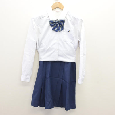 【中古】宮城県 泉高等学校 女子制服 5点 (ブレザー・シャツ・スカート) sf110260