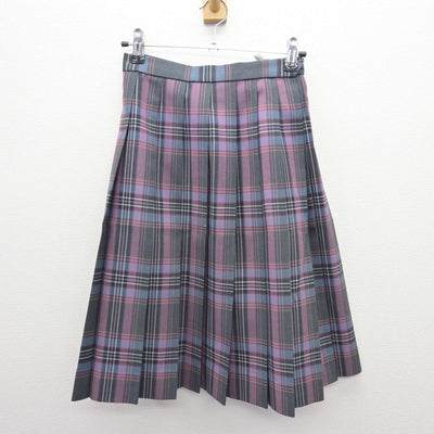 【中古】東京都 共立女子第二高等学校 女子制服 2点 (ニット・スカート) sf110266