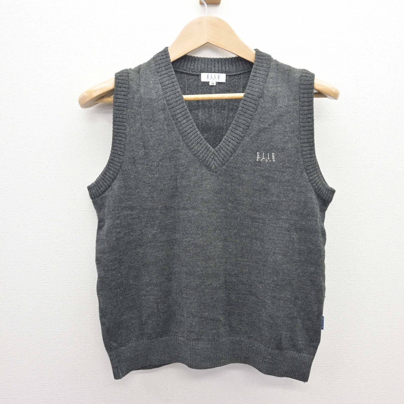 【中古】東京都 共立女子第二高等学校 女子制服 2点 (ニットベスト・スカート) sf110267