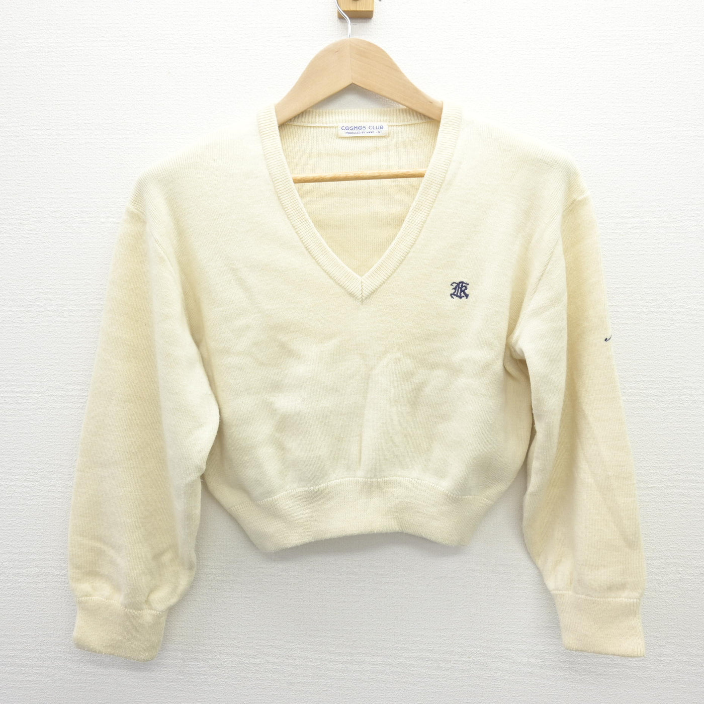 【中古】東京都 國學院大学久我山中学校 女子制服 2点 (ニット・ニット) sf110269