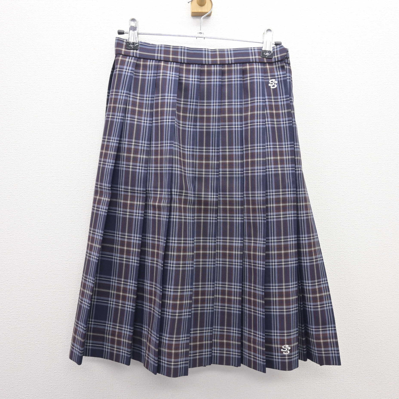 【中古】兵庫県 篠山産業高等学校 女子制服 2点 (ブレザー・スカート) sf110282