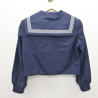 【中古】大分県 大在中学校 女子制服 3点 (セーラー服・スカート) sf110284