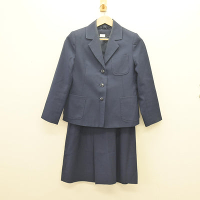 【中古】神奈川県 柿生中学校 女子制服 3点 (ブレザー・ベスト・スカート) sf110297