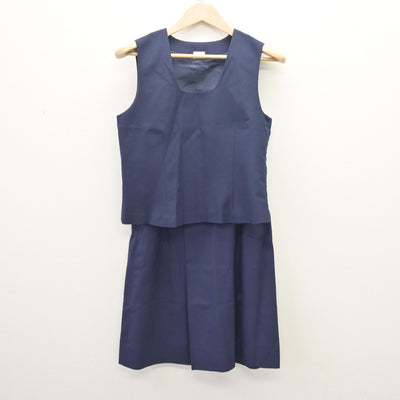 【中古】神奈川県 柿生中学校 女子制服 3点 (ブレザー・ベスト・スカート) sf110297