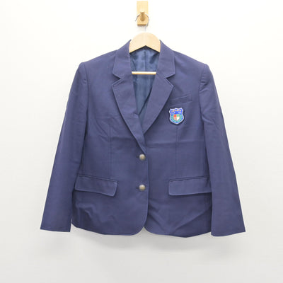 【中古】沖縄県 球陽高等学校 女子制服 3点 (ブレザー・スカート) sf110300