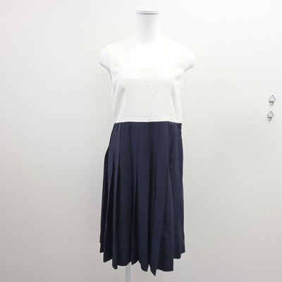 【中古】福岡県 博多女子高等学校 女子制服 4点 (セーラー服・ニット・ジャンパースカート) sf110303