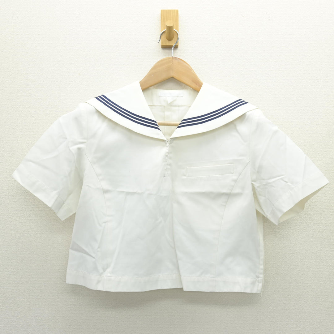 中古】福岡県 博多女子高等学校 女子制服 2点 (ニットベスト