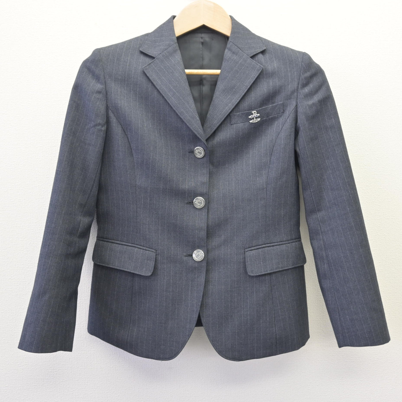 【中古】三重県 四日市メリノール学院 女子制服 5点 (ブレザー・シャツ・スカート) sf110320