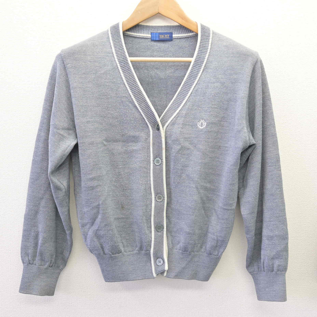 中古】三重県 四日市メリノール学院 女子制服 2点 (ニット・スカート 
