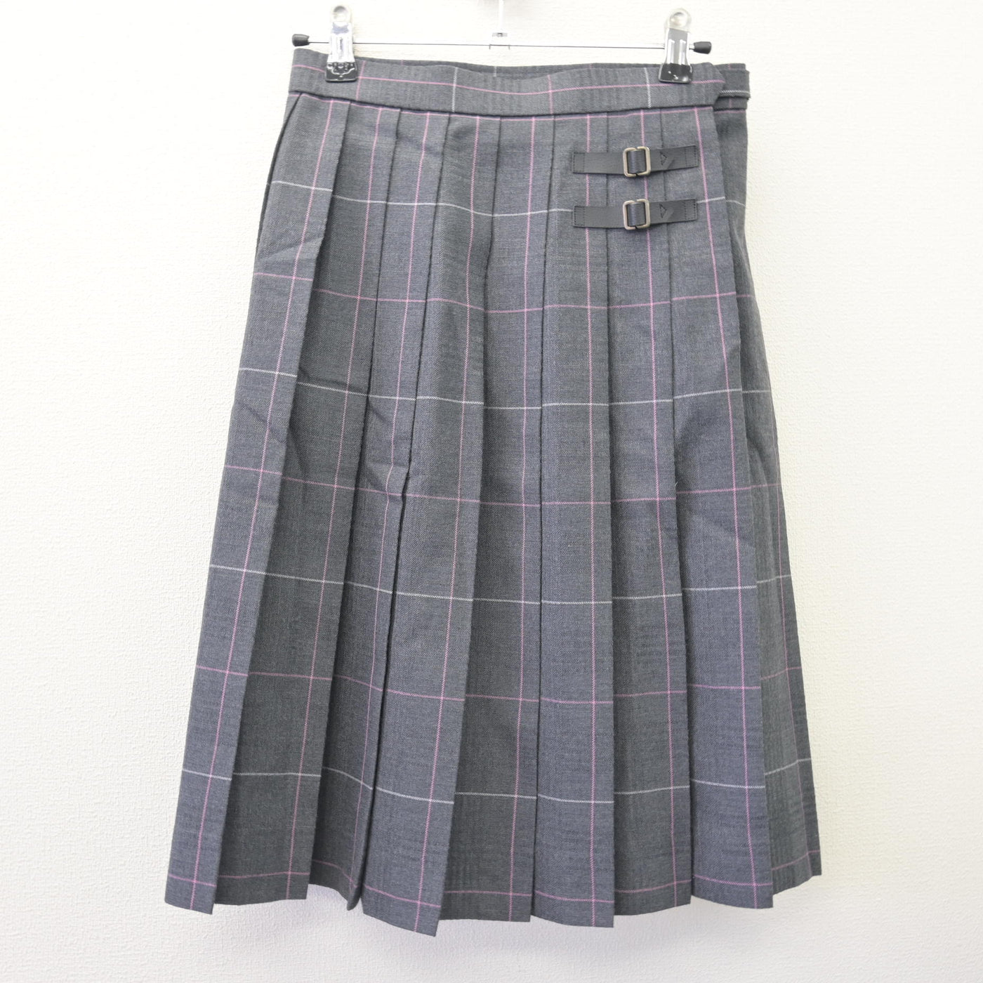【中古】三重県 四日市メリノール学院 女子制服 2点 (ニット・スカート) sf110322