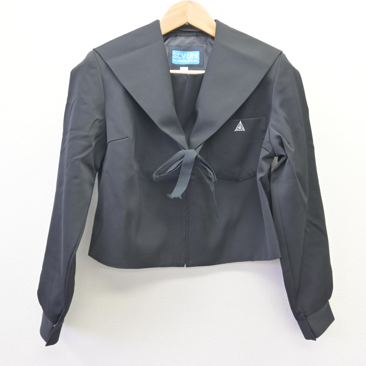 【中古】三重県 長島中学校 女子制服 3点 (セーラー服・スカート) sf110323