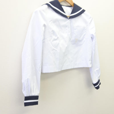 【中古】北海道 北星学園女子中学校 女子制服 1点 (セーラー服) sf110325