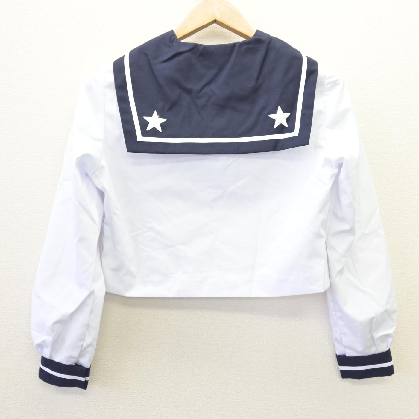 【中古】北海道 北星学園女子中学校 女子制服 1点 (セーラー服) sf110325