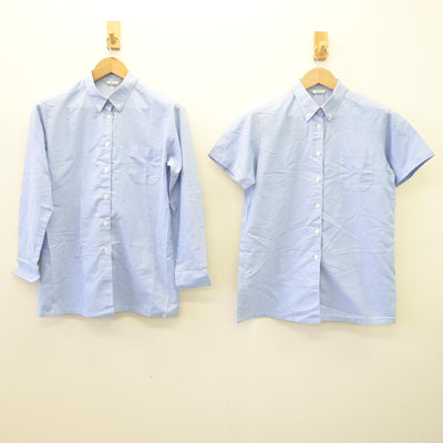 【中古】東京都 葛飾区医師会附属看護専門学校 女子制服 2点 (シャツ) sf110327