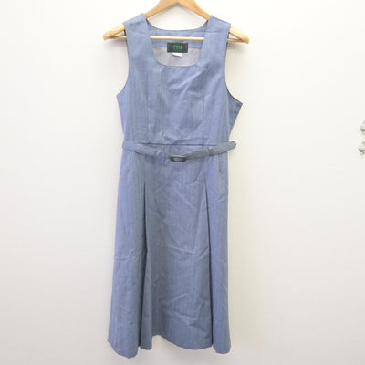 【中古】広島県 井口台中学校 女子制服 4点 (ブレザー・ジャンパースカート) sf110330