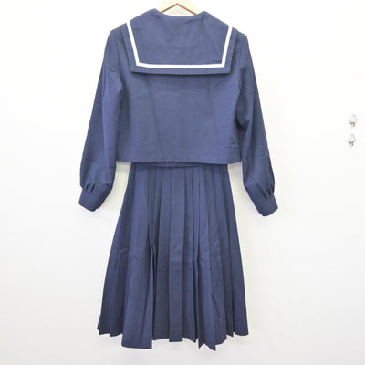【中古】愛知県 楠中学校 女子制服 3点 (セーラー服・スカート) sf110337