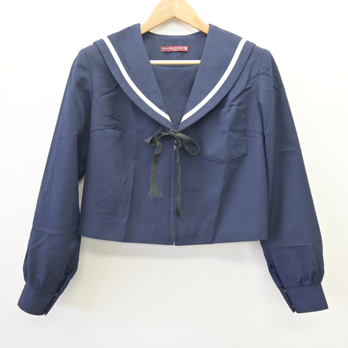 【中古】愛知県 楠中学校 女子制服 3点 (セーラー服・スカート) sf110337