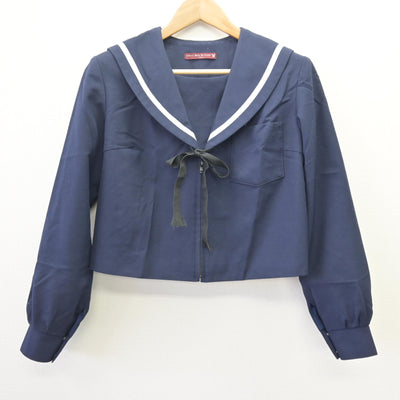【中古】愛知県 楠中学校 女子制服 3点 (セーラー服・スカート) sf110337