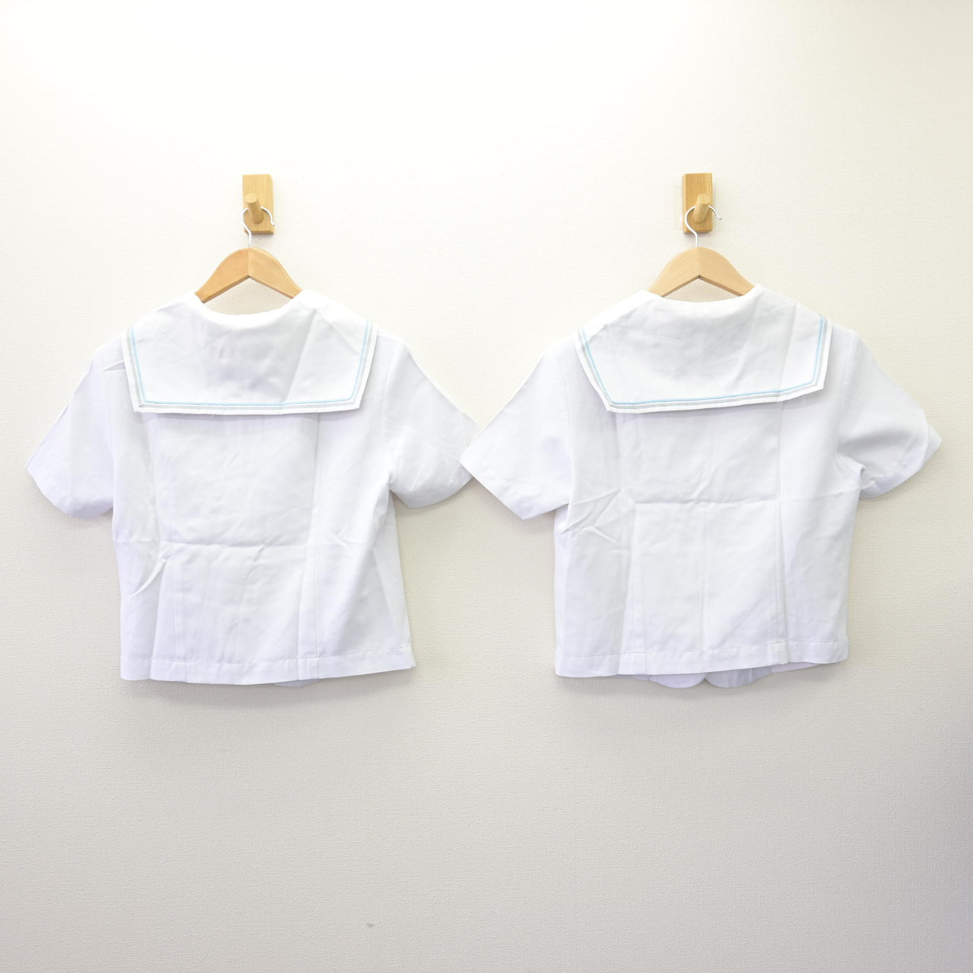 【中古】京都府 京都聖母学院中学校・高等学校 女子制服 3点 (セーラー服・スカート) sf110344