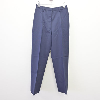 【中古】福岡県 嘉穂高等学校附属中学校 女子制服 2点 (ブラウス・ズボン) sf110374