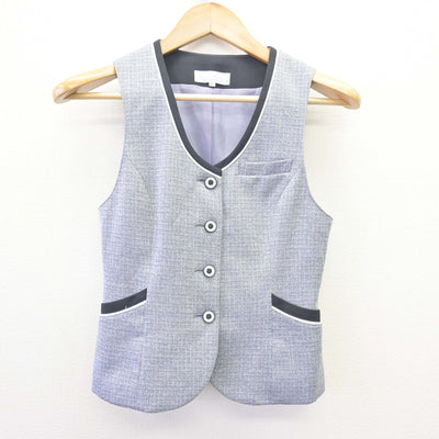 【中古】 事務服 女子制服 2点 (ベスト・スカート) sf110379