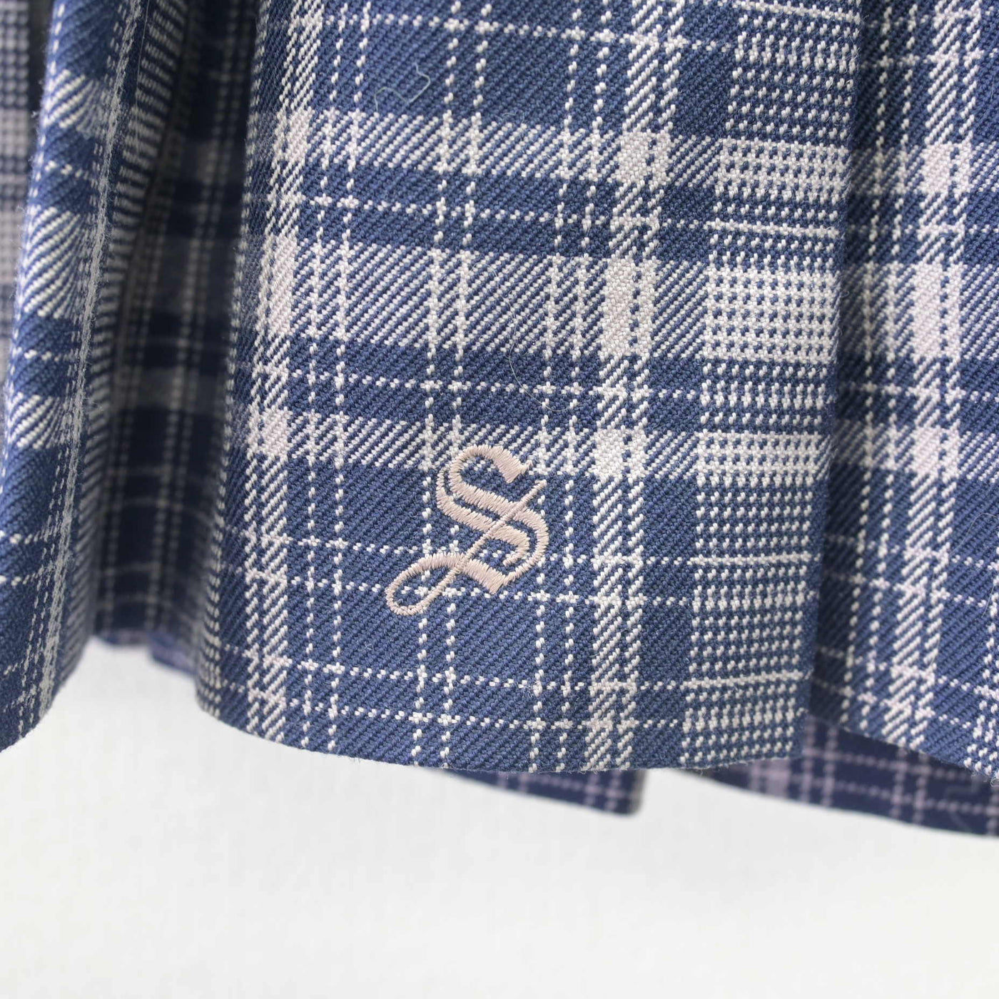 【中古】神奈川県 相模女子大学中学部・高等部 女子制服 2点 (ニット・スカート) sf110409
