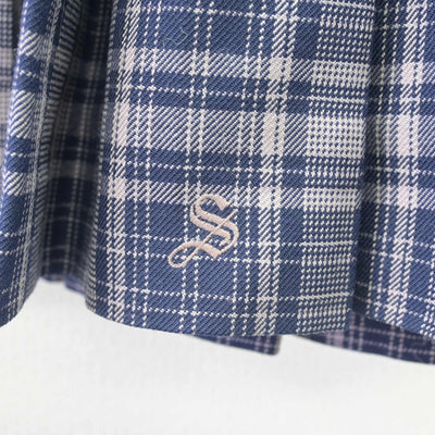 【中古】神奈川県 相模女子大学中学部・高等部 女子制服 2点 (ニット・スカート) sf110409