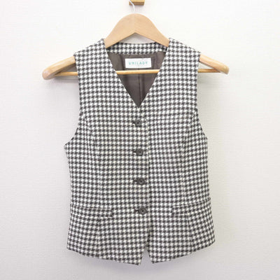 【中古】 事務服 女子制服 2点 (ベスト・スカート) sf110411
