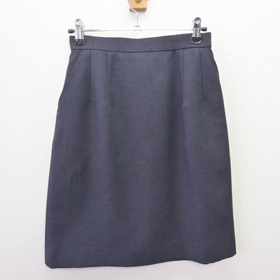 【中古】 事務服 女子制服 2点 (ベスト・スカート) sf110411
