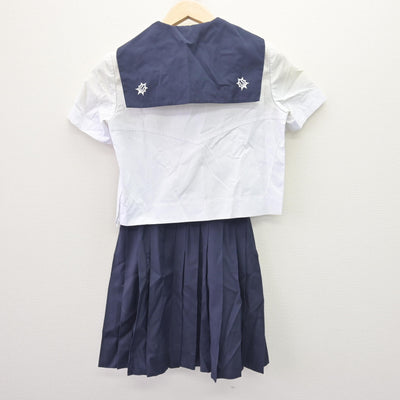 【中古】東京都 杉並高等学校 女子制服 3点 (セーラー服・スカート) sf110423