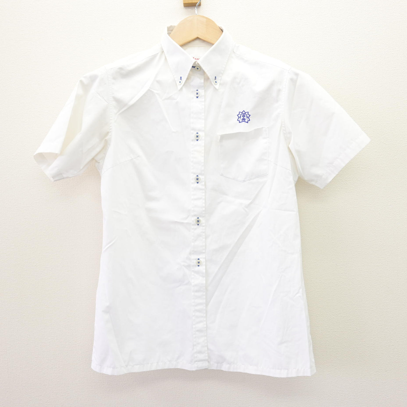 【中古】広島県 呉中央中学校 女子制服 2点 (シャツ・シャツ) sf110431