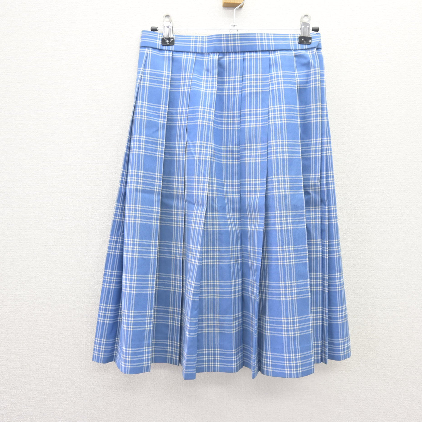 【中古】北海道 札幌東商業高等学校 女子制服 2点 (ニットベスト・スカート) sf110434