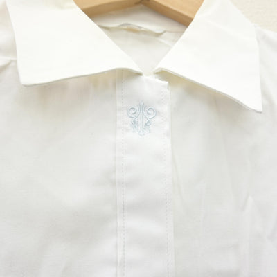 【中古】京都府 京都聖母学院高等学校 女子制服 3点 (ニット・シャツ) sf110437