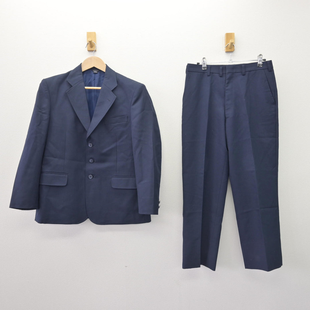 中古】神奈川県 相模原市立中央中学校 男子制服 2点 (ブレザー・ズボン