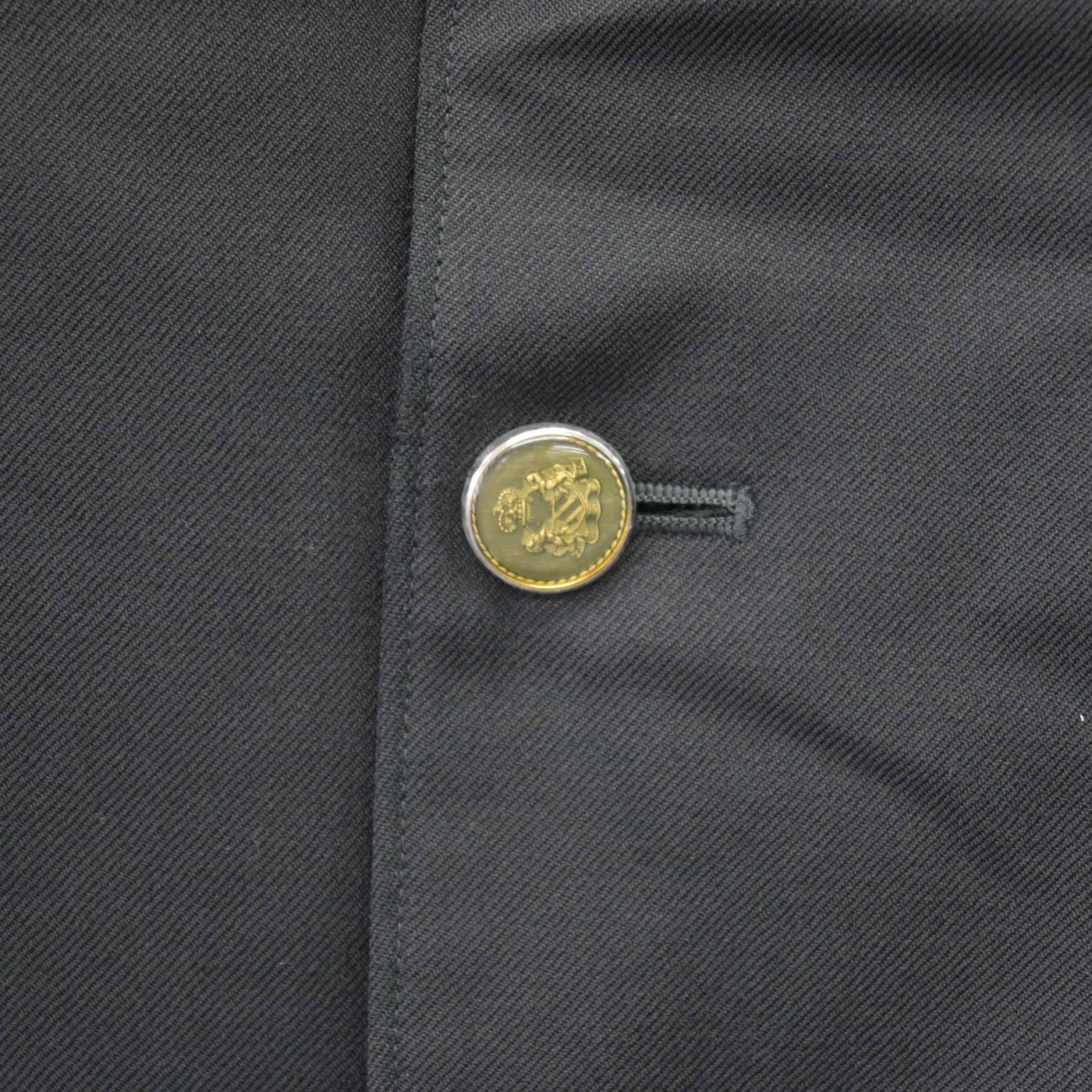 【中古】愛媛県 松山西中等教育学校 男子制服 2点 (ブレザー・ニットベスト) sf110452