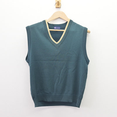 【中古】愛媛県 松山西中等教育学校 男子制服 2点 (ブレザー・ニットベスト) sf110452