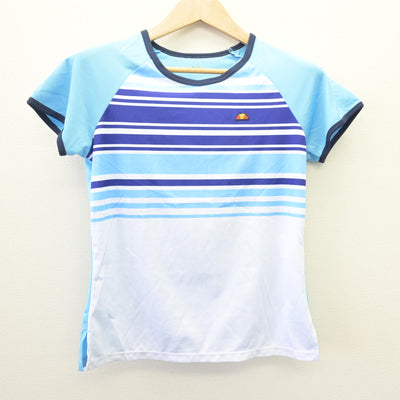 【中古】埼玉県 山村学園高等学校/テニス部ユニフォーム 女子制服 2点 (部活ユニフォーム 上・部活ユニフォーム 上) sf110494
